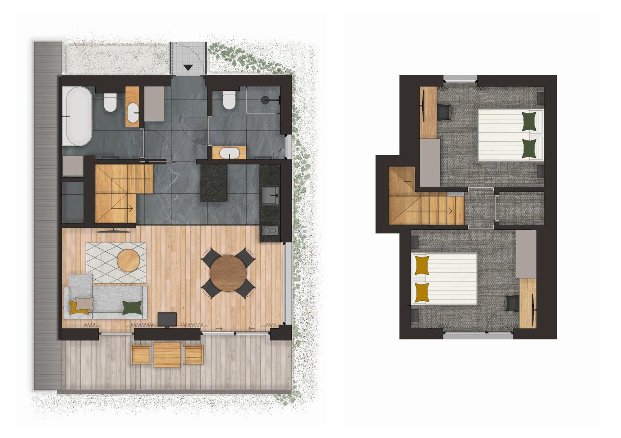 Two-Bedroom Chalet